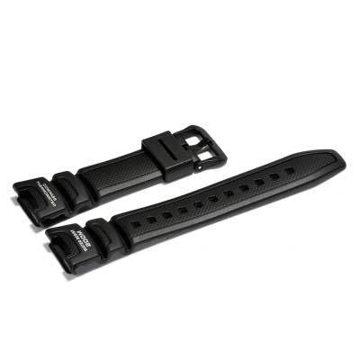 Casio Original Καουτσούκ Λουράκι Μαύρο 16mm SGW-100-1V