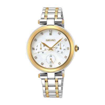 Seiko Ρολόι με Κρύσταλλο από Ζαφείρι SKY660P1
