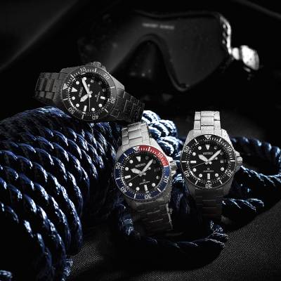 Seiko Ρολόι Prospex Solar με Μαύρο Καντράν SNE597P1