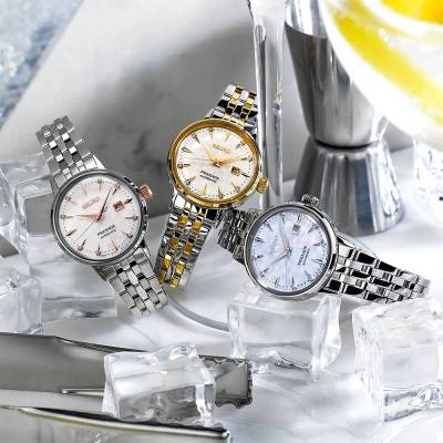 SEIKO Presage Cocktail Time 'Clover Club' Automatic SRE009J1