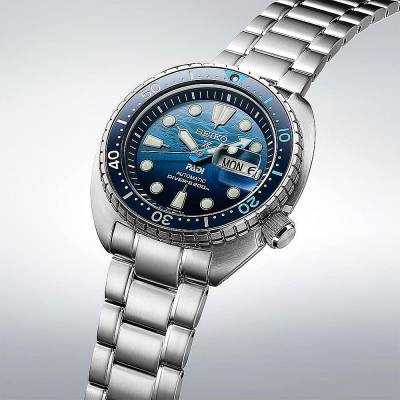 Ανδρικό Ρολόι Prospex 'Great Blue' Turtle Scuba PADI Special Edition SRPK01K1F