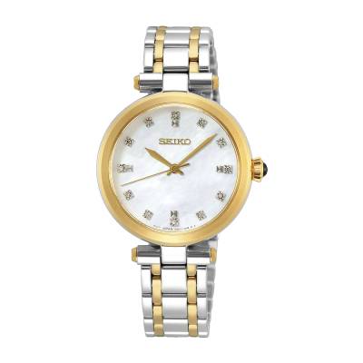 Γυναικείο Ρολόι Seiko με Κρύσταλλο από Ζαφείρι SRZ532P1