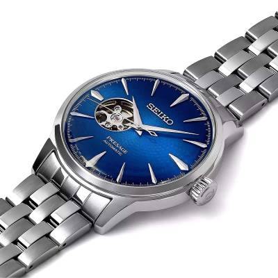 Ανδρικό Ρολόι Seiko Presage Cocktail Time: 'Blue Acapulco' SSA439J1