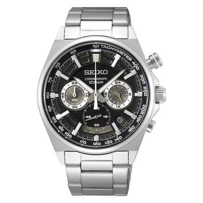 SEIKO Conceptual Χρονογράφος με Ασημί Μπρασελέ SSB397P1