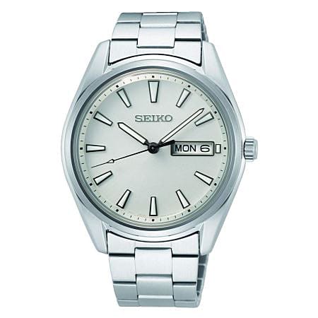 Seiko Ρολόι Conceptual με Λευκό Καντράν SUR339P1F