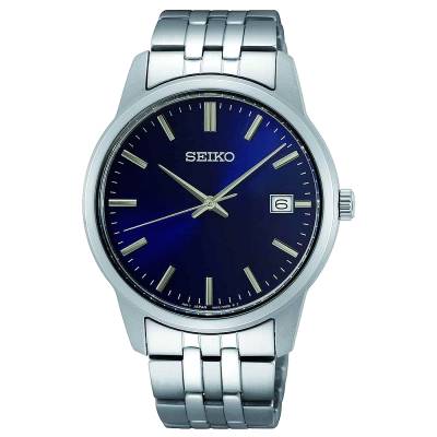 SEIKO Essential με Μπλε Καντράν SUR399P1