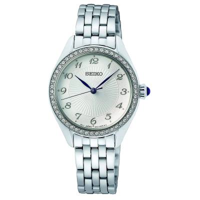 Seiko Ρολόι Caprice με Λευκό Καντράν SUR479P1