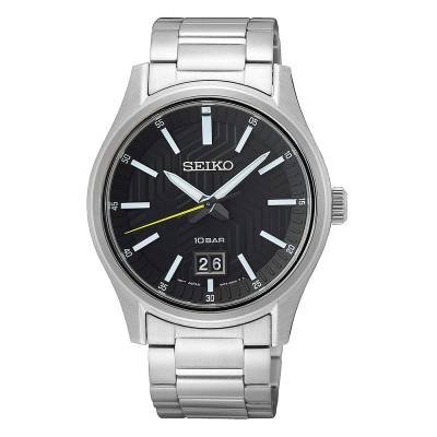 SEIKO Urban Sports με Κρύσταλλο Ζαφειριού SUR535P1