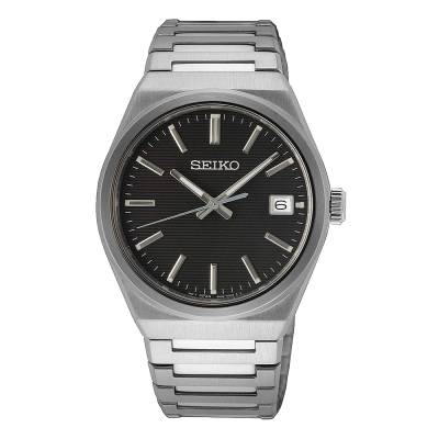 SEIKO Essential Time με Κρύσταλλο Ζαφειριού SUR557P1