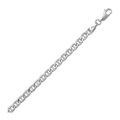 Αλυσίδα Θήτα Πλάτος 3.8mm Μήκος 55 cm Ασήμι 925