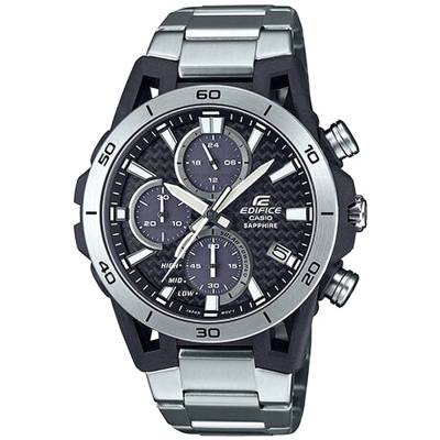 Casio Ρολόι Edifice με Κρύσταλλο Ζαφειριού EFS-S640D-1AVUEF