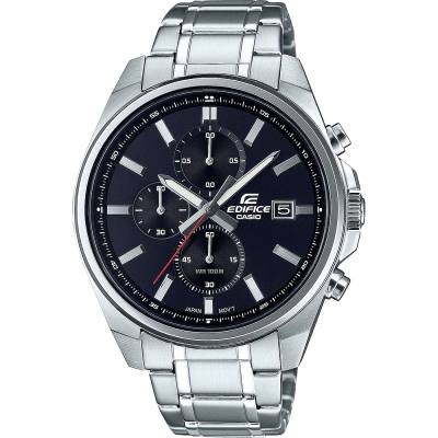Casio Ρολόι Edifice Χρονογράφος με Μπρασελέ EFV-610D-1AVUEF