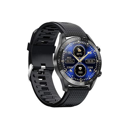 Das.4 Smartwatch SU10 με Μαύρο Λουράκι Σιλικόνης με Amoled Οθόνη 203095011