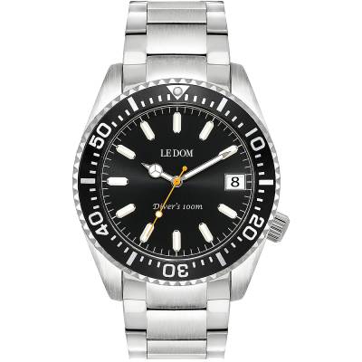 Le Dom DIVER'S με Μαύρο Καντράν LD.1490-7