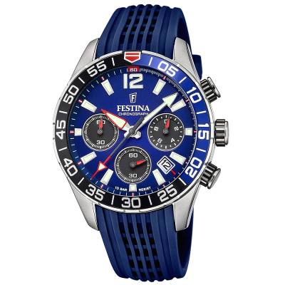 Ανδρικό Ρολόι Festina με Μπλε Λουράκι F20517/1