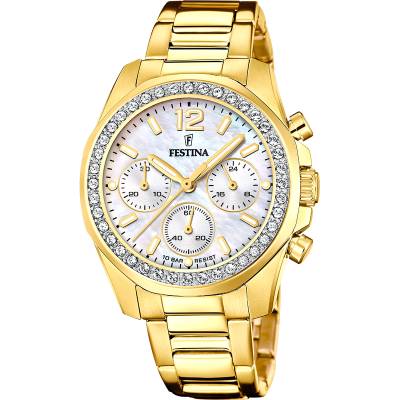 Festina Classic με Χρυσό Μπρασελέ F20609/1