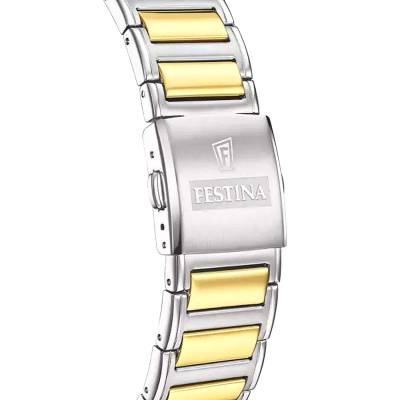 Ανδρικό Ρολόι Festina με Ασημί Μπρασελέ F20635/4