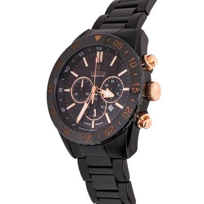 Ανδρικό Ρολόι Festina Ceramic με Μαύρο Μπρασελέ F20577/1