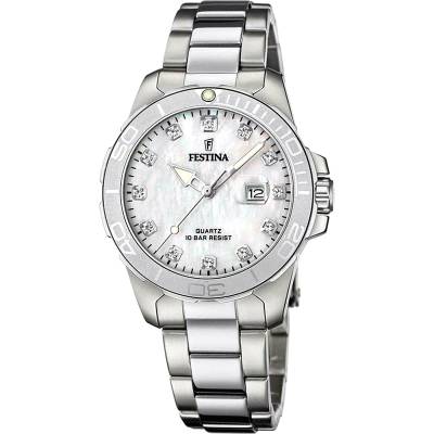 Ρολόι Festina Boyfriend Ασημί με Φίλντισι F20503/1