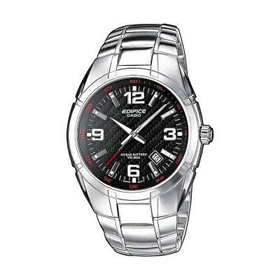 Casio Edifice με Ασημί Μπρασελέ EF-125D-1AVE