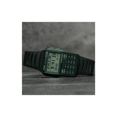 Casio Data Bank Ψηφιακό Ρολόι Μαύρο Λουράκι DBC-32-1A