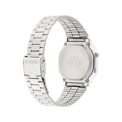 Casio Vintage Ψηφιακό Ρολόι Μπαταρίας με Μεταλλικό Μπρασελέ  A-168WEM-1EF