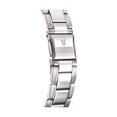 Ανδρικό Ρολόι Festina με Ασημί Μπρασελέ F20635/4