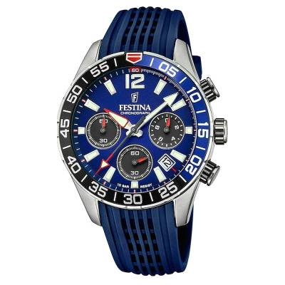 Ανδρικό Ρολόι Festina με Μπλε Λουράκι F20517/1