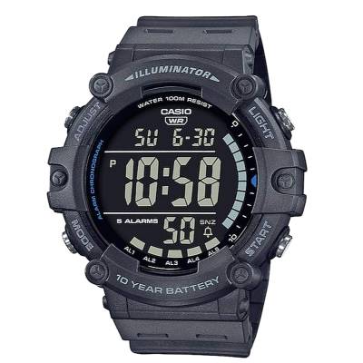 Casio Standard Khaki με Γκρι Λουράκι AE-1500WH-8BVEF