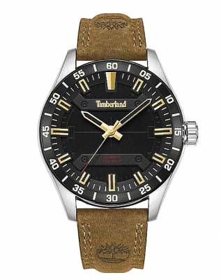 Timberland Calverton με Καφέ Δερμάτινο Λουράκι TDWGA2201201