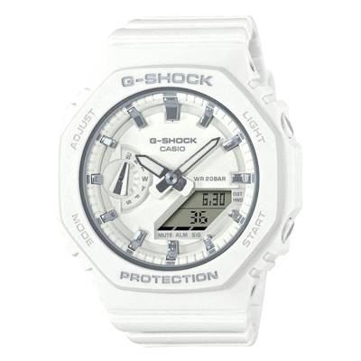 CASIO Ρολόι G-SHOCK σε Λευκό Χρώμα GMA-S2100-7AER