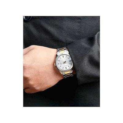 Ρολόι CASIO Collection με Δίχρωμο Μπρασελέ MTP-1302PSG-7AVEF