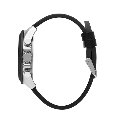 Lee Cooper με Μαύρο Δερμάτινο Λουράκι LC07858.351