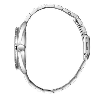 Lee Cooper με Ασημί Μπρασελέ και Μπλε Καντράν LC07997.390