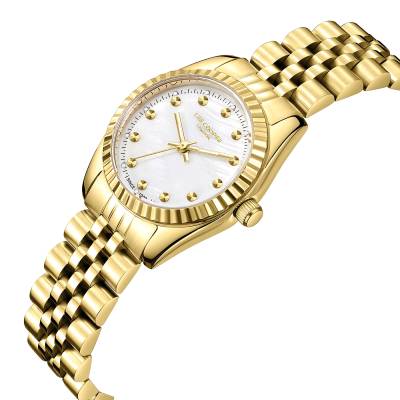 Γυναυκείο Ρολόι Lee Cooper με Ασημί Μπρασελέ LC08155.320