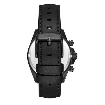 Ανδρικό Ρολόι Lee Cooper με Μαύρο Δερμάτινο Λουράκι LC08233.651