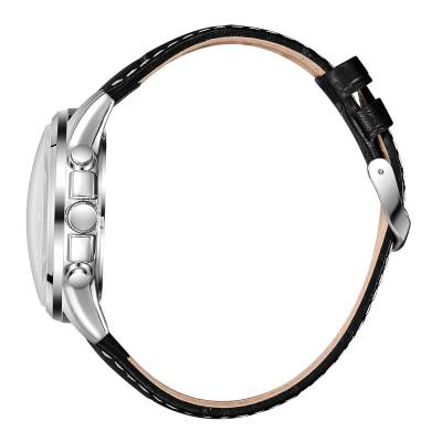 Ρολόι Lee Cooper με Μαύρο Δερμάτινο Λουράκι LC08239.351