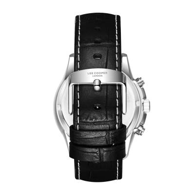 Ρολόι Lee Cooper με Μαύρο Δερμάτινο Λουράκι LC08239.351