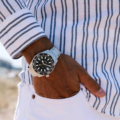 Le Dom DIVER'S με Μπλέ Λουράκι LD.1490-5