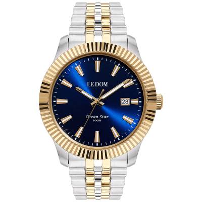 LE DOM OCEAN STAR με Δίχρωμο Μπρασελέ LD.1491-4