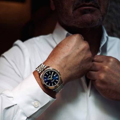 LE DOM OCEAN STAR με Δίχρωμο Μπρασελέ LD.1491-4