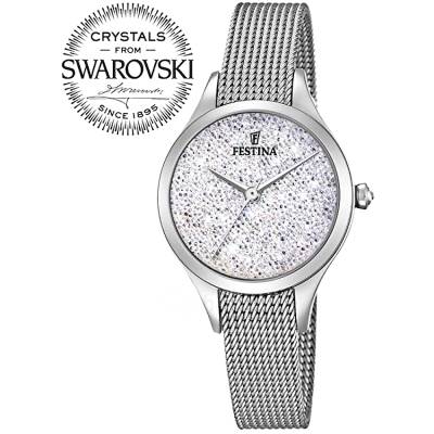 FESTINA Mademoiselle Swarovski Ανοξείδωτο Ατσάλι F20336/1