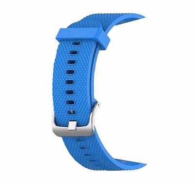 Λουράκι Σιλικόνης 18mm για Smartwatch Γαλάζιο 8845