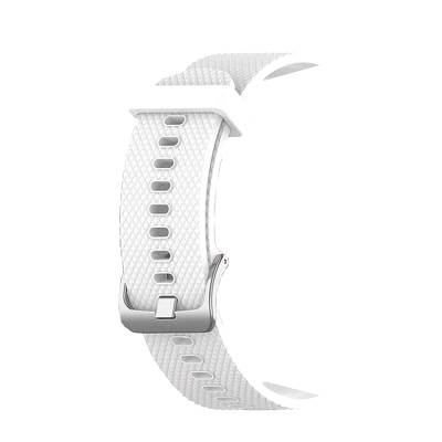 Λουράκι Σιλικόνης 18mm για Smartwatch Λευκό 8845