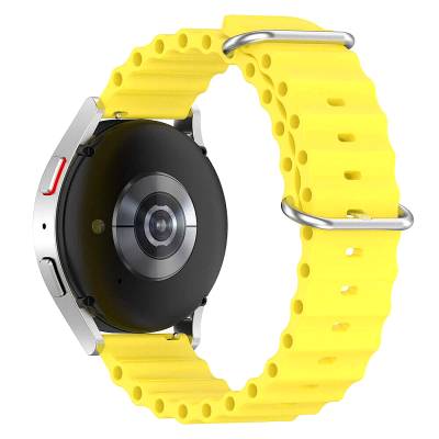Λουράκι Σιλικόνης 16mm για Smartwatch σε Μπεζ Χρώμα 8865BG