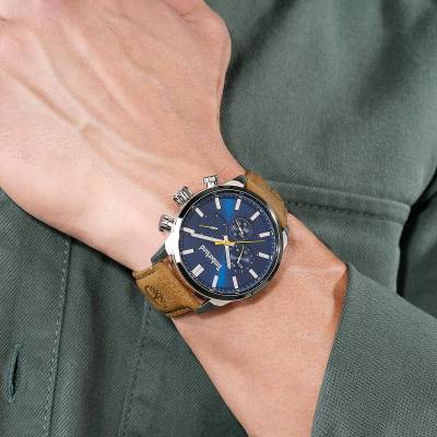TIMBERLAND HENNIKER II με Καφέ Δερμάτινο Λουράκι