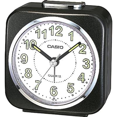 Casio Επιτραπέζιο Ρολόι με Ξυπνητήρι σε Μαύρο TQ-143S-1EF